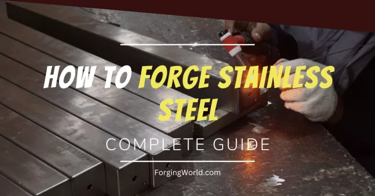 blacksmith forging stainless steel