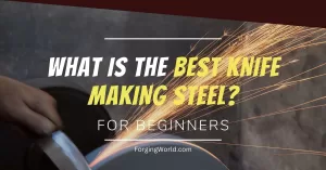 grinding steel for making a knife